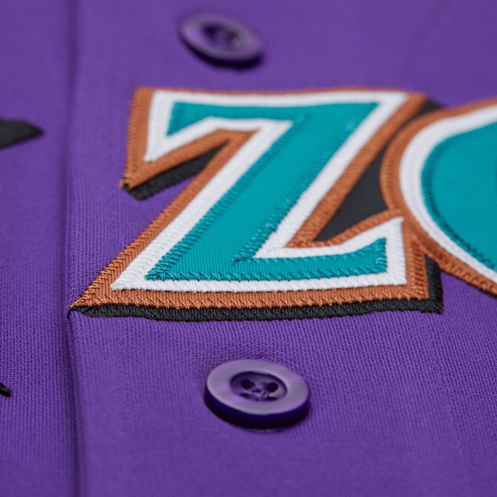 Arizona Diamondbacks Randy Johnson Mitchell & Ness 2000 Throwback Authentic Jersey - Purple