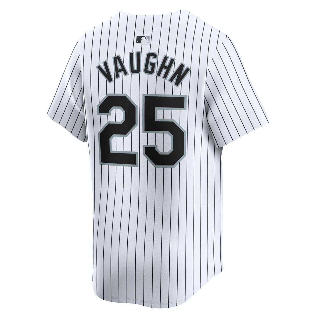 Chicago White Sox Andrew Vaughn Nike Home Limited Jersey - White