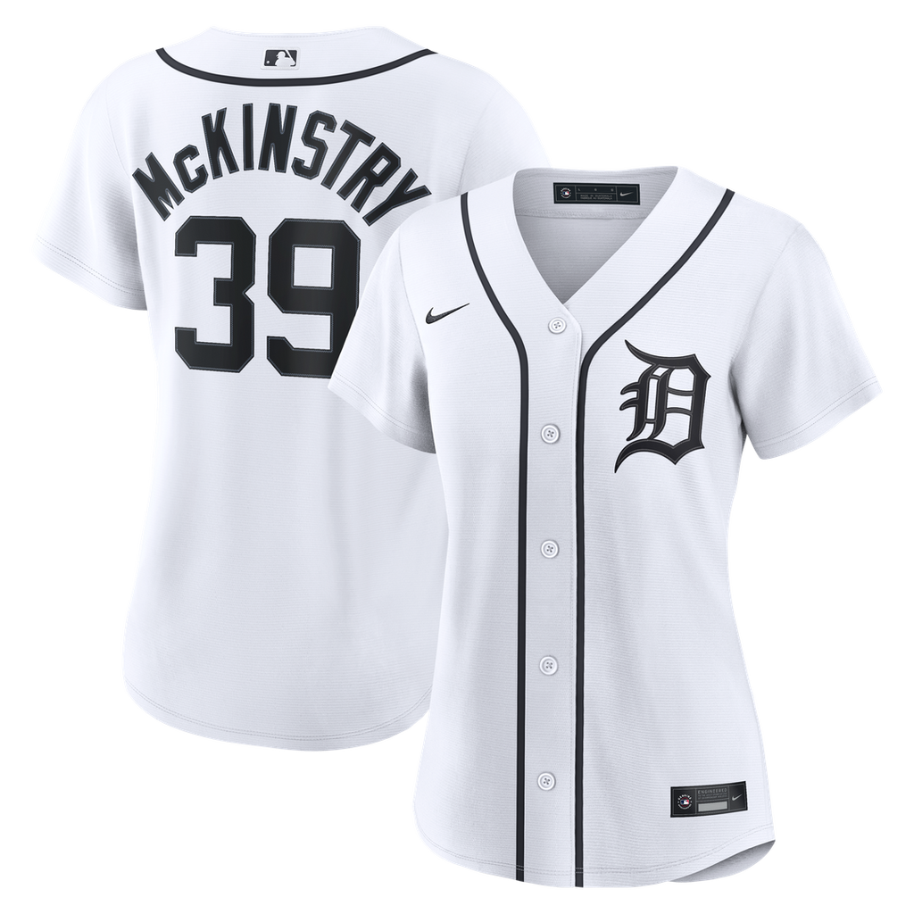 Detroit Tigers Zach McKinstry Nike Women's Home Replica Jersey - White