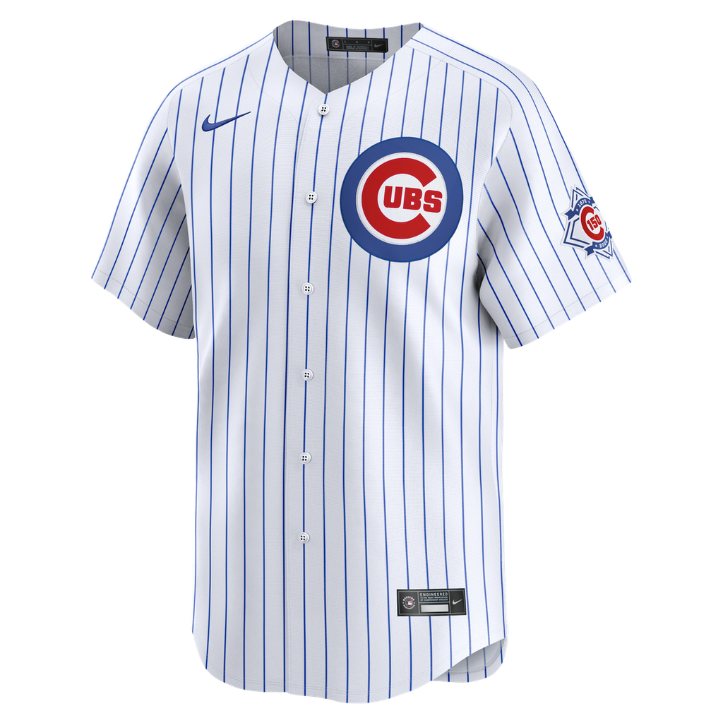 Chicago Cubs Pete Crow - Armstrong Nike 150th Anniversary Limited Jersey - White