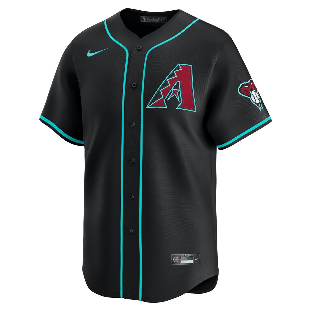 Arizona Diamondbacks Corbin Carroll Nike Alternate Limited Jersey - Black
