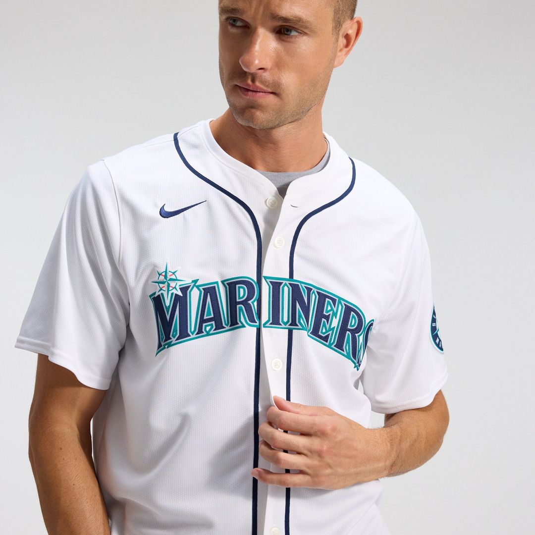 Seattle Mariners Cal Raleigh Nike Home Limited Jersey - White