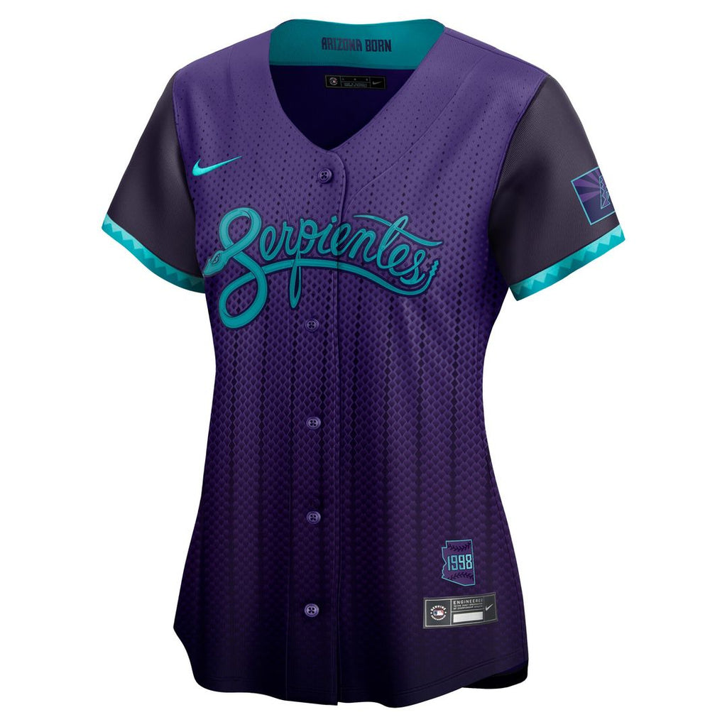 Arizona Diamondbacks Corbin Carroll Nike Women's 2025 City Connect Limited Jersey - Purple