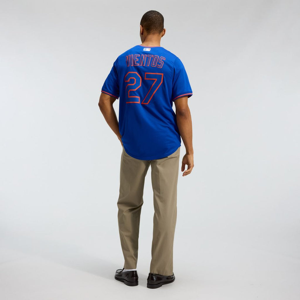 New York Mets Mark Vientos Nike All - Star Limited Jersey - Gray