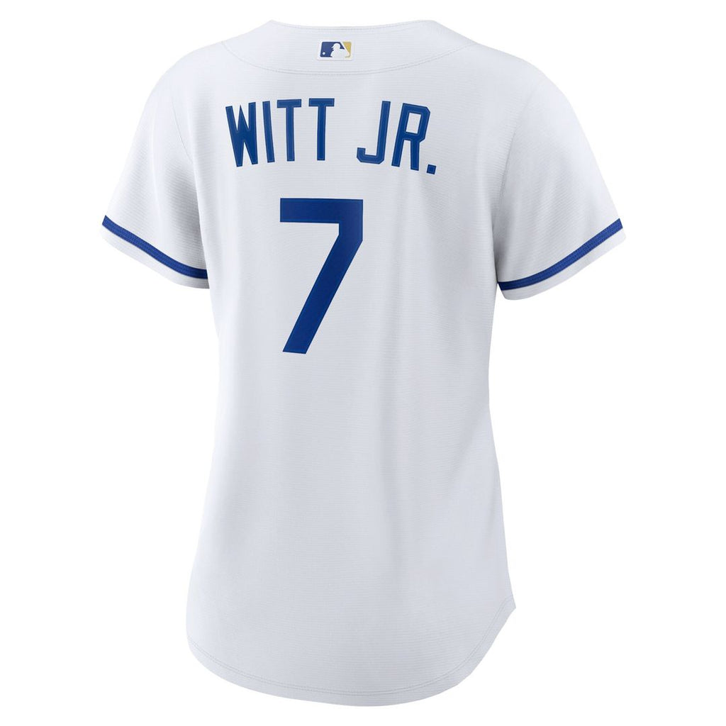 Kansas City Royals Bobby Witt Jr. Nike Women's Home Replica Jersey - White