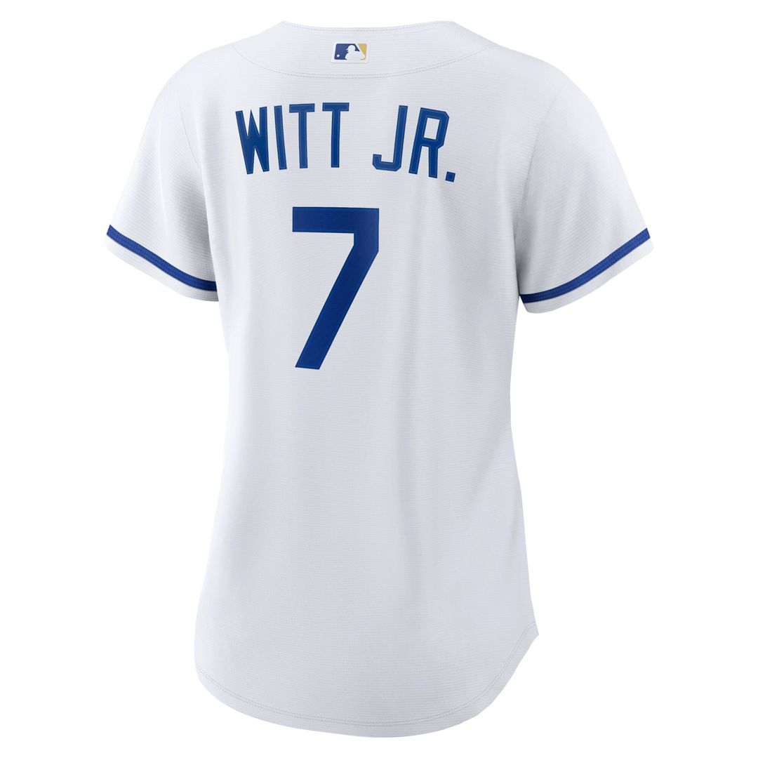 Kansas City Royals Bobby Witt Jr. Nike Women's Home Replica Jersey - White