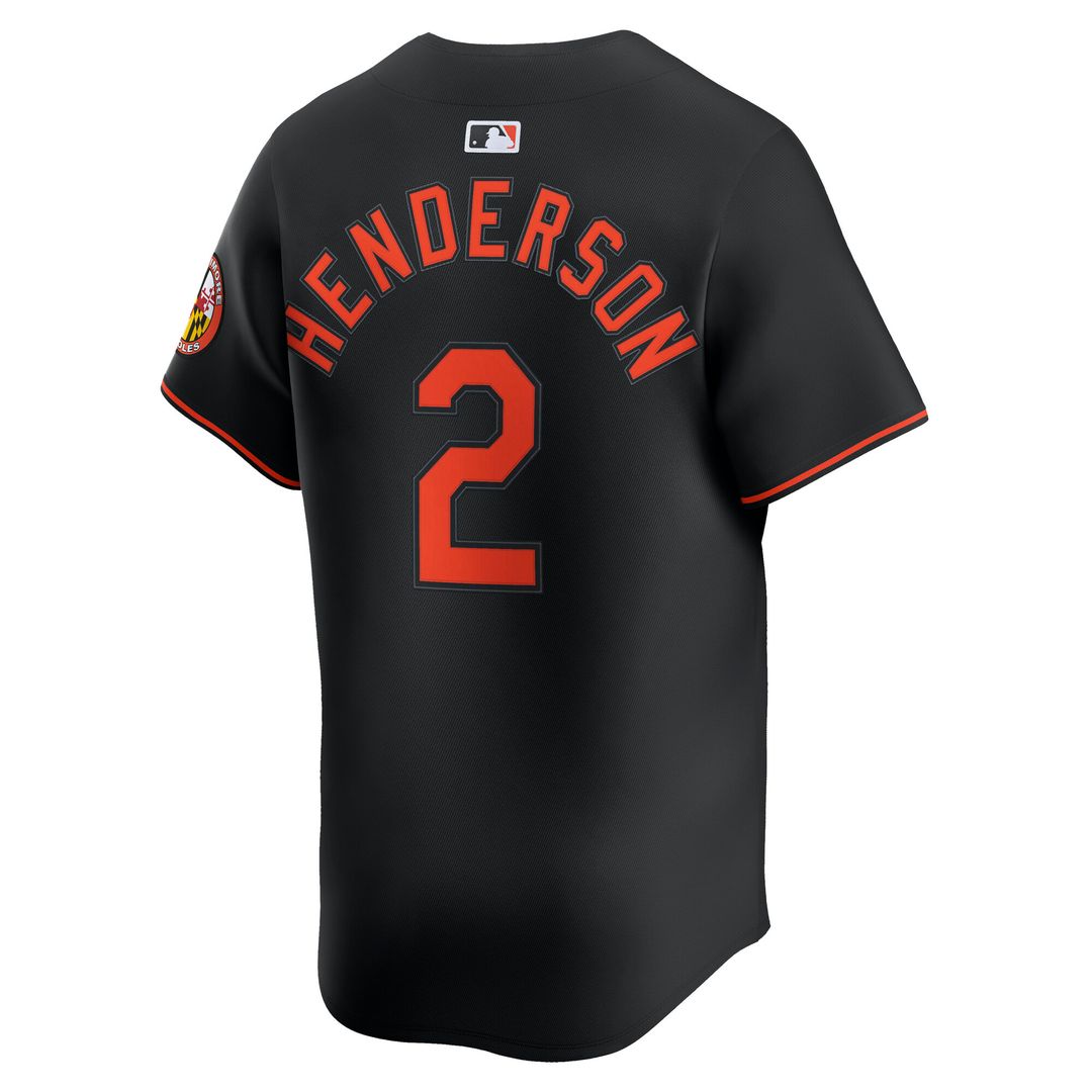 Baltimore Orioles Gunnar Henderson Nike Home Limited Jersey - White