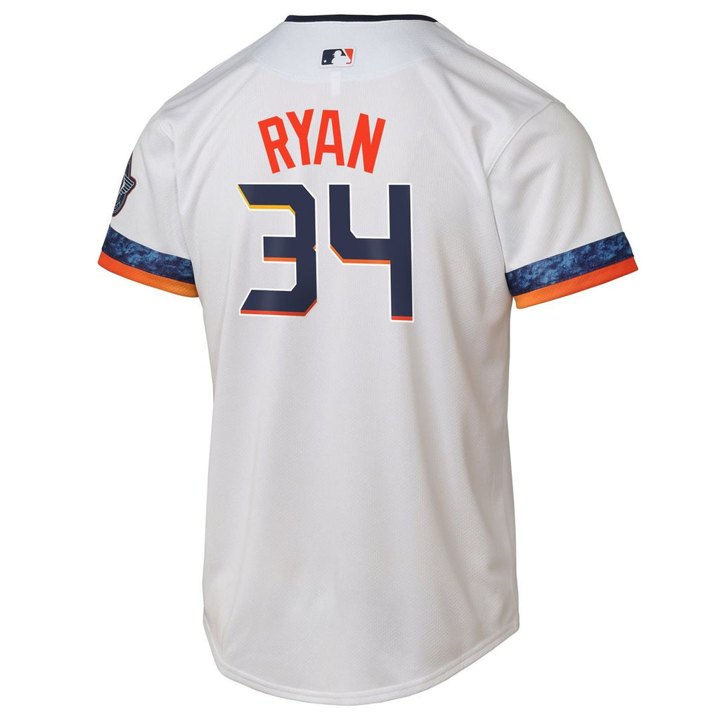 Houston Astros Nolan Ryan Nike Youth 2025 City Connect Limited Jersey - White