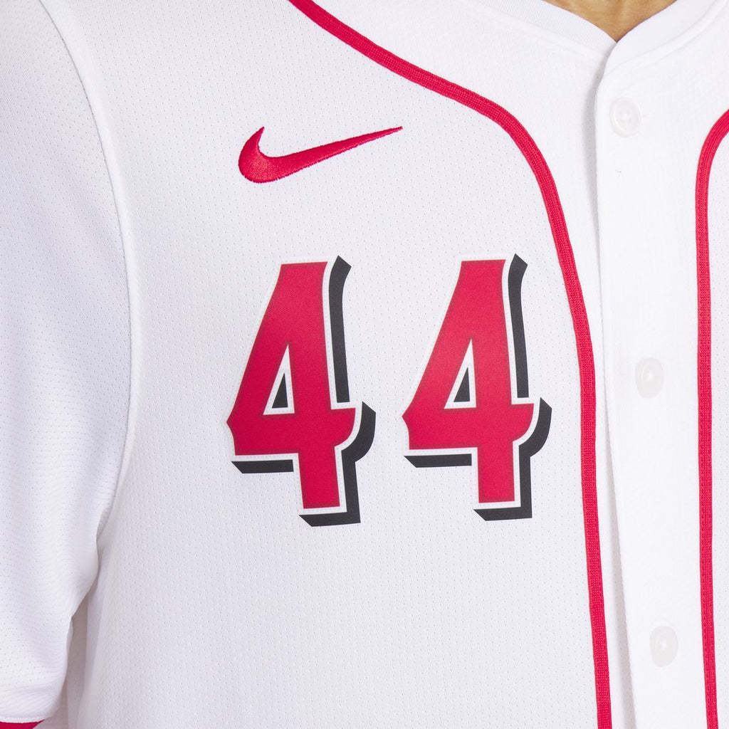 Cincinnati Reds Elly De La Cruz Nike Road Limited Jersey - Gray