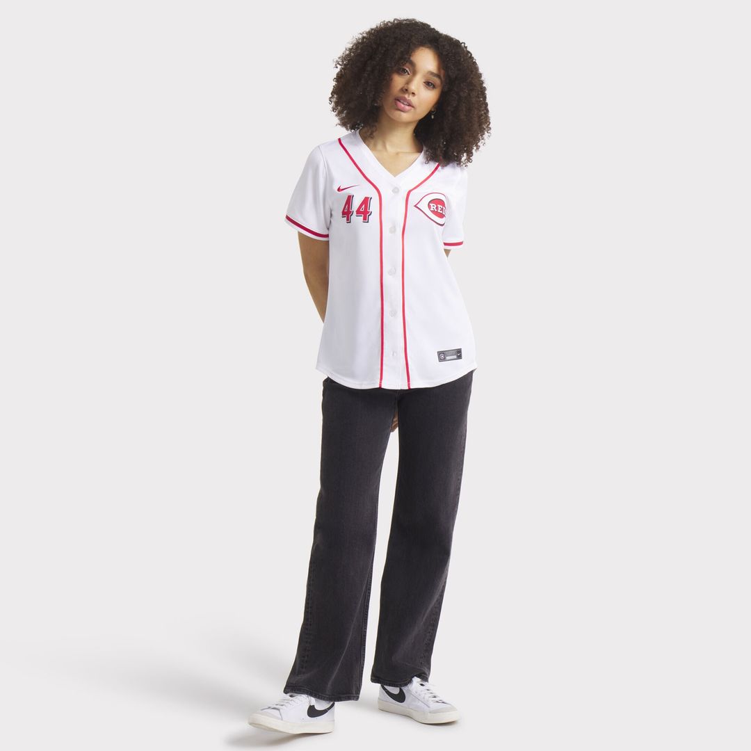 Cincinnati Reds Elly De La Cruz Nike Women's Home Limited Jersey - White