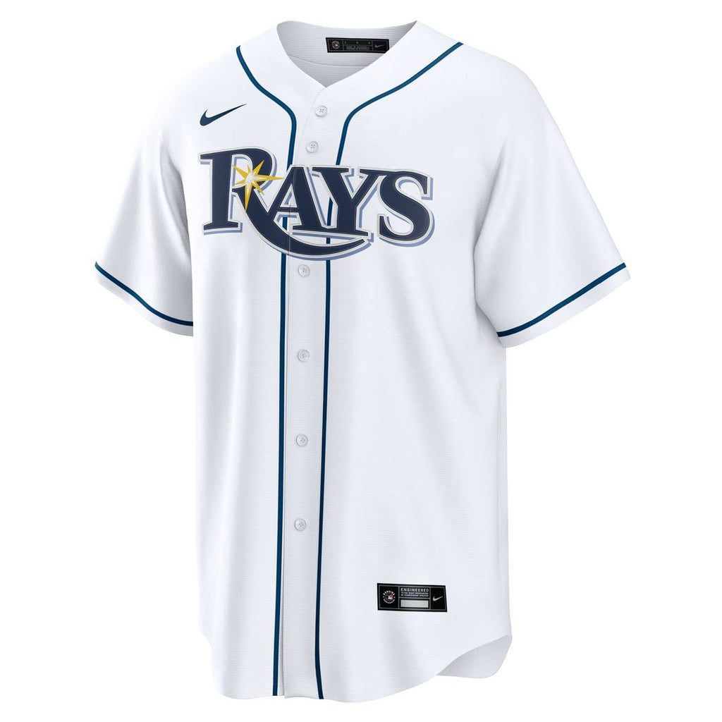 Tampa Bay Rays Yandy Díaz Nike Home Replica Jersey - White