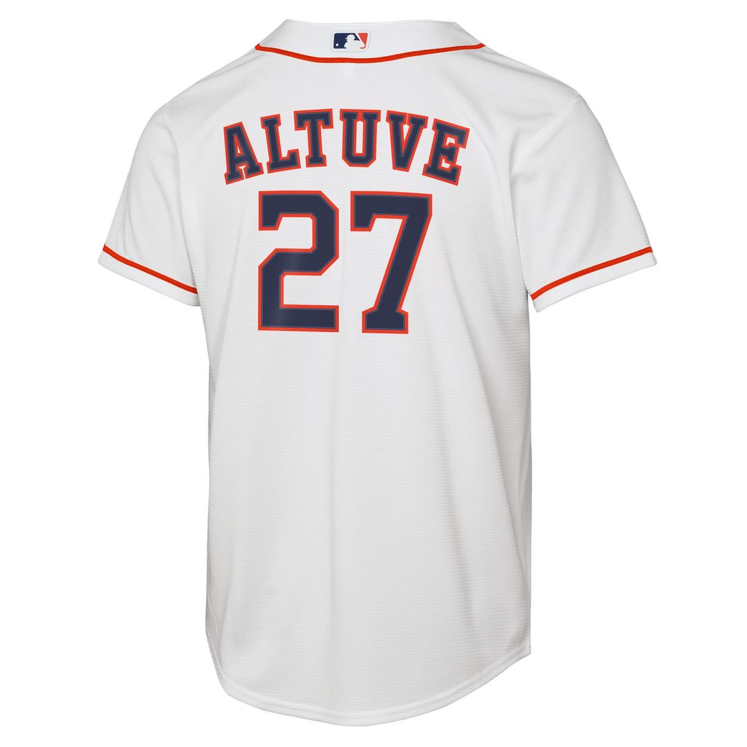 Houston Astros Jose Altuve Nike Youth Home Replica Jersey - White