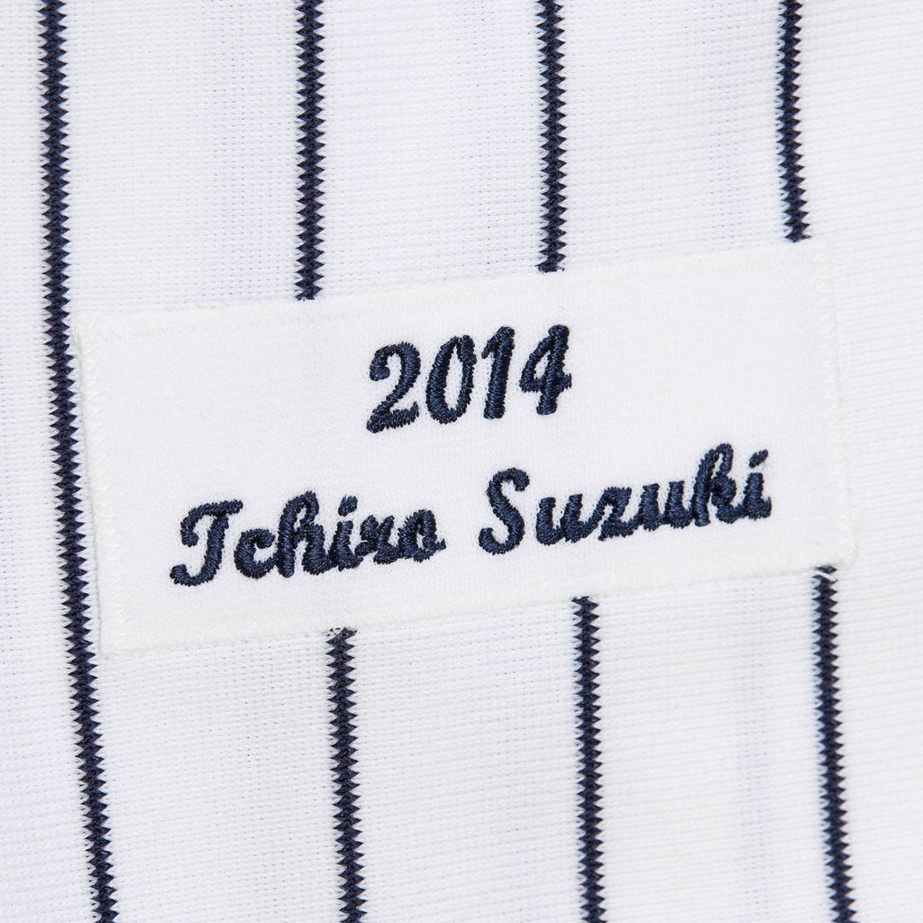 New York Yankees Ichiro Suzuki Mitchell & Ness 2014 Cooperstown Authentic Throwback Jersey - White