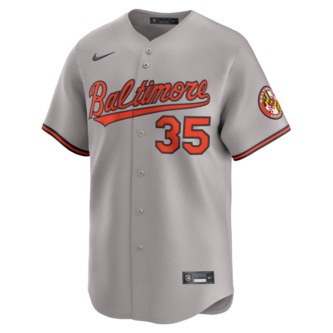 Baltimore Orioles Adley Rutschman Nike 2nd Alternate Limited Jersey - Orange
