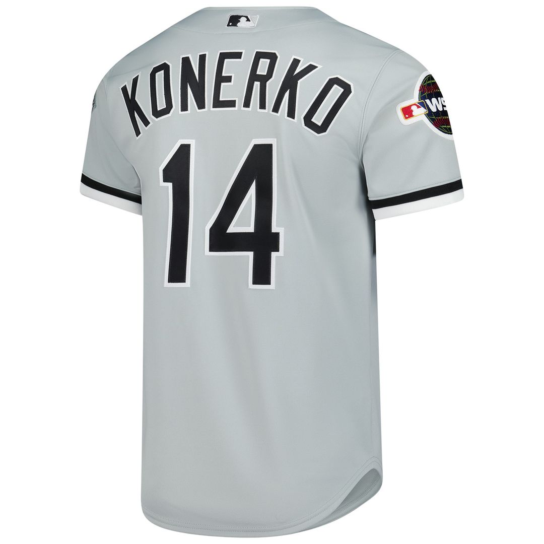 Chicago White Sox Paul Konerko Mitchell & Ness 2005 Cooperstown Authentic Jersey - Gray