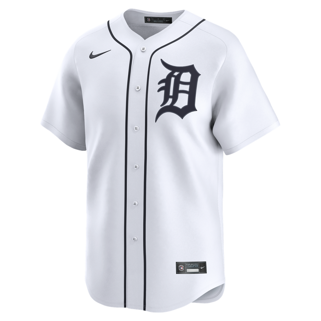 Detroit Tigers Tarik Skubal Nike Home Limited Jersey - White