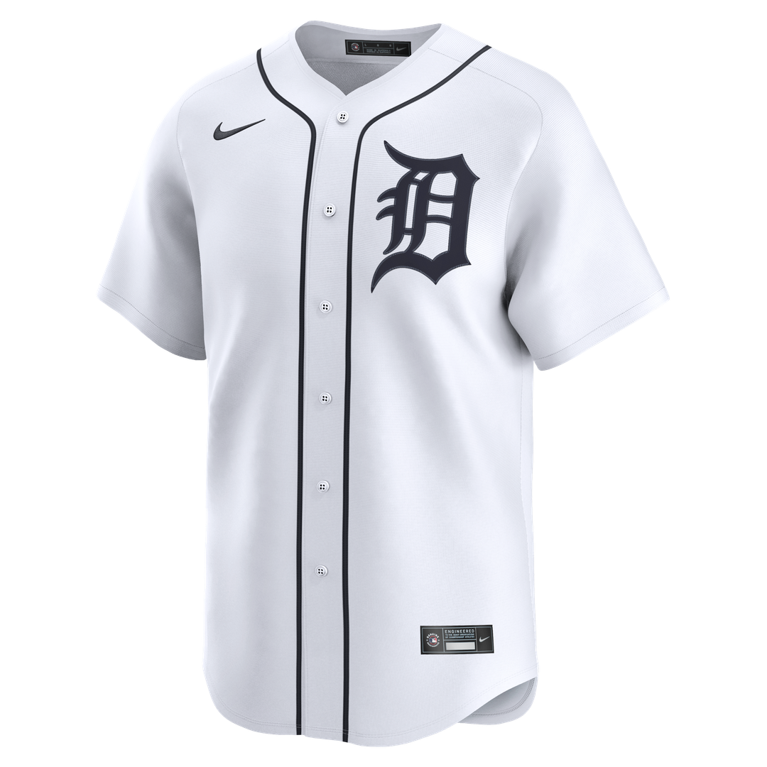 Detroit Tigers Tarik Skubal Nike Home Limited Jersey - White
