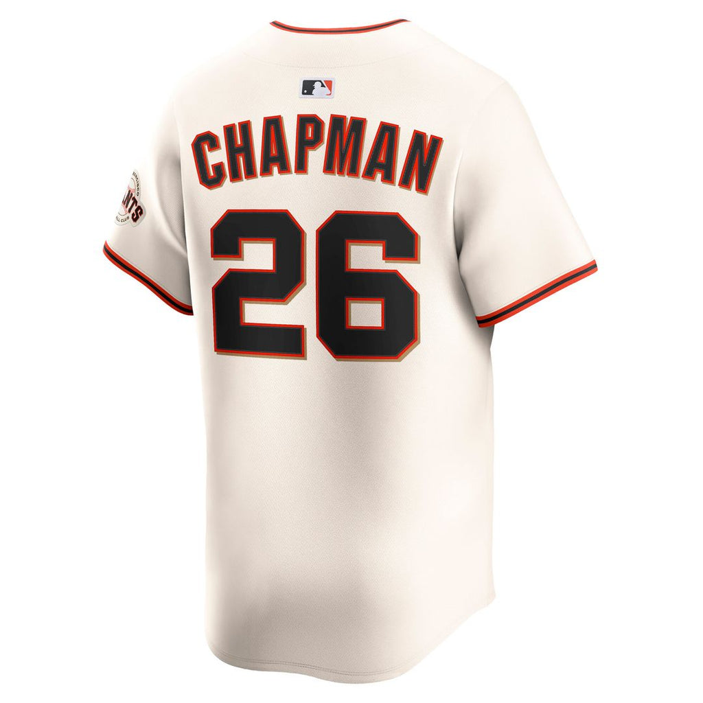 San Francisco Giants Matt Chapman Nike Home Limited Jersey - Cream