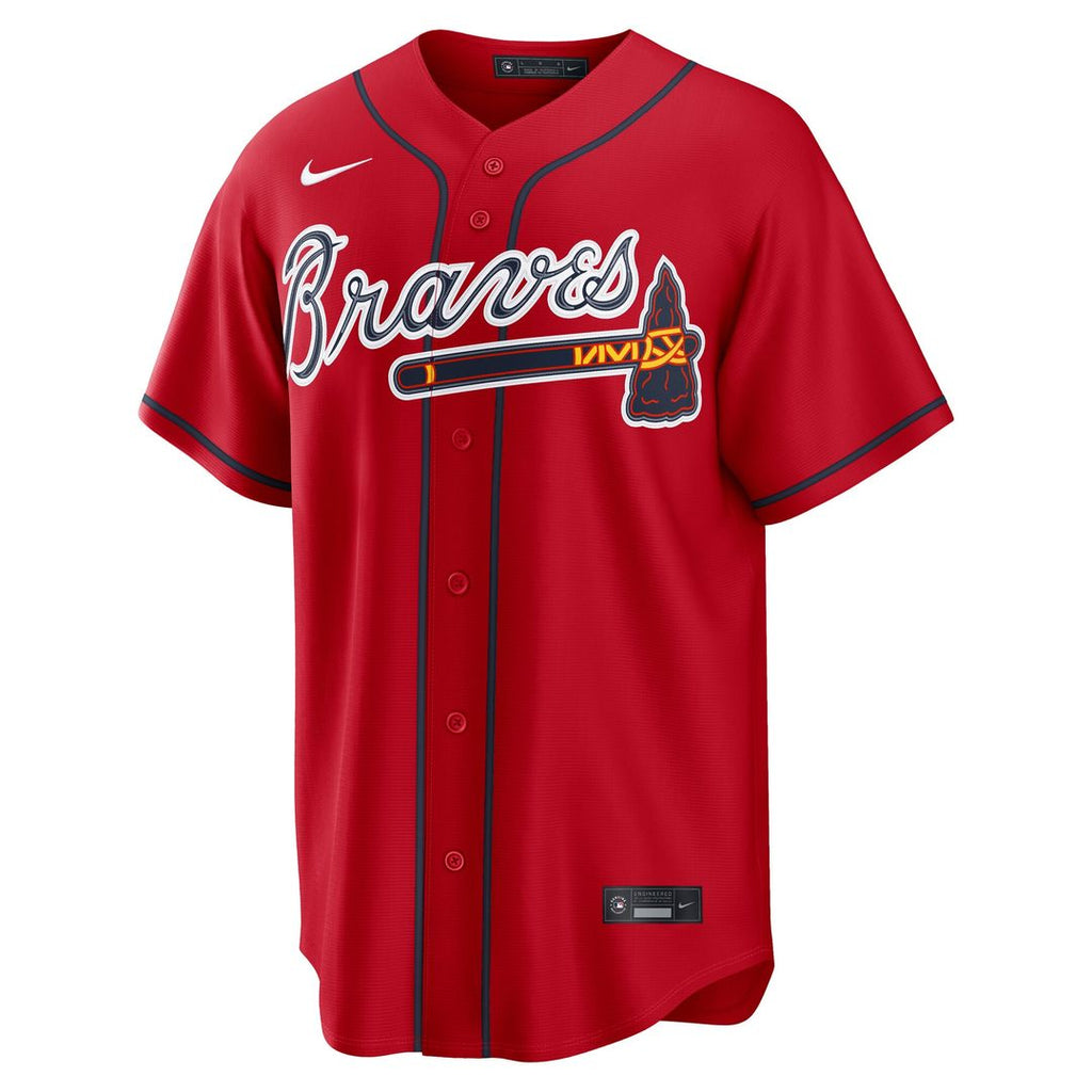 Atlanta Braves Ronald Acuña Jr. Nike Alternate Replica Jersey - Navy
