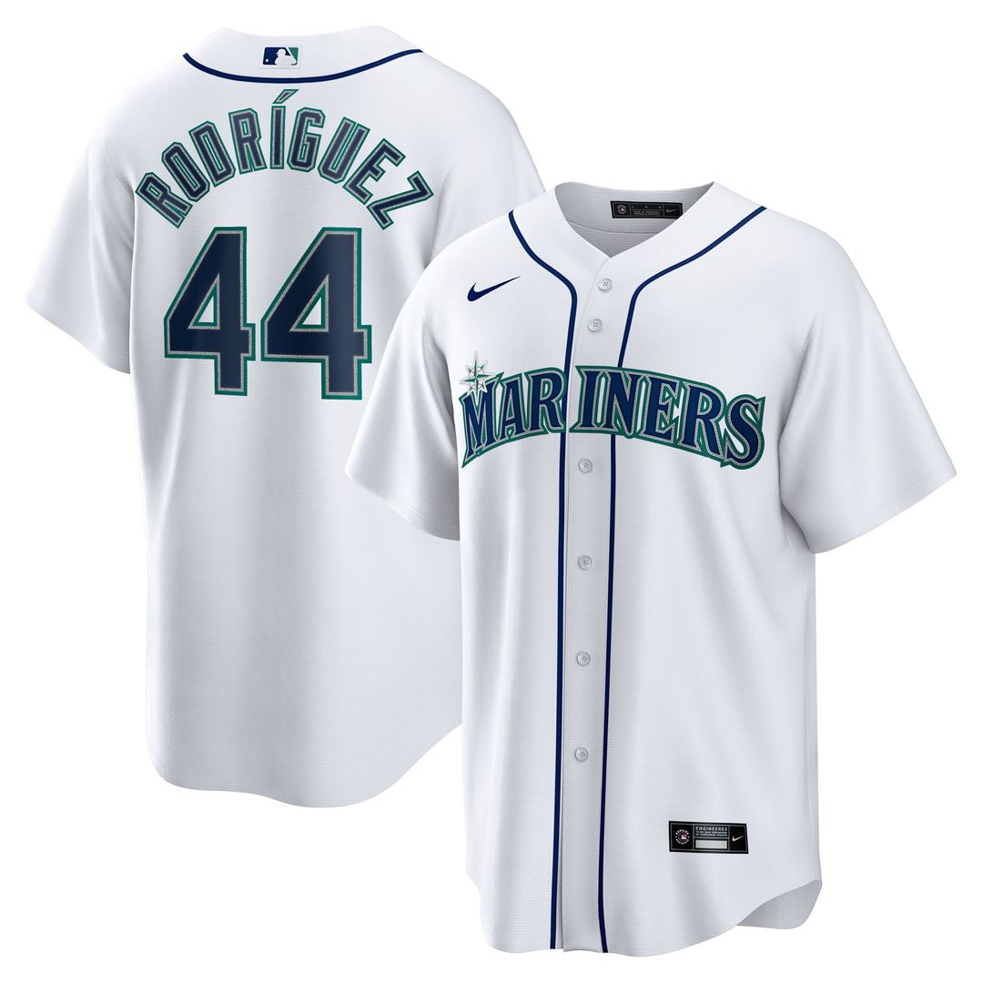 Seattle Mariners Julio Rodriguez Nike Home Replica Jersey - White