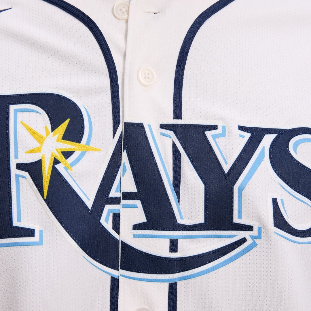 Tampa Bay Rays Yandy Diaz Nike Home Limited Jersey - White