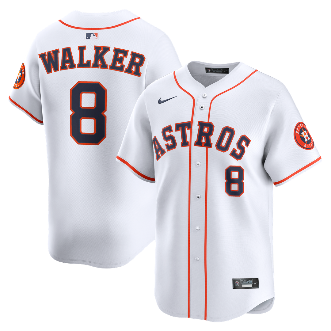 Houston Astros Christian Walker Nike Home Limited Jersey - White