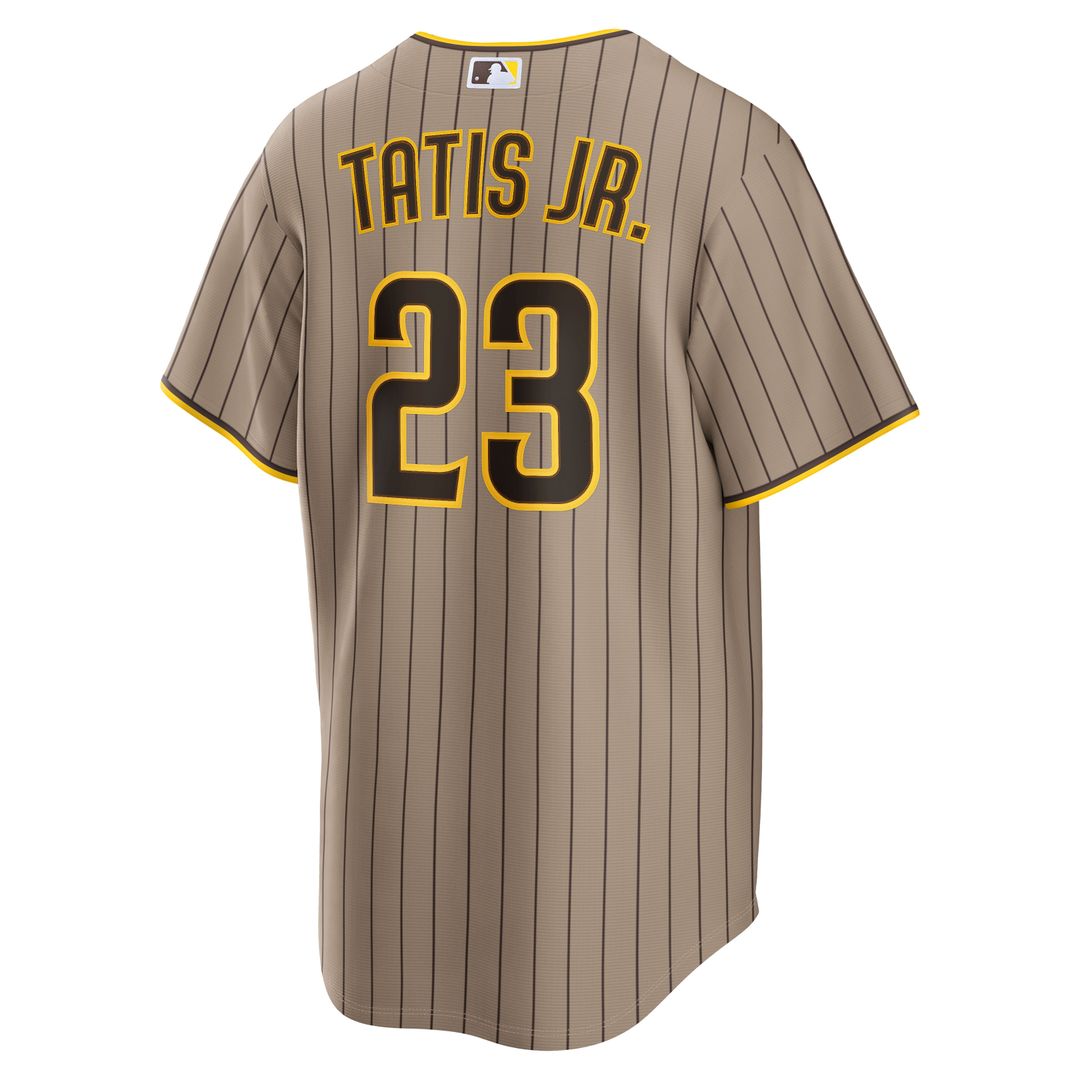 San Diego Padres Fernando Tatis Jr. Nike Alternate Replica Jersey - Sand