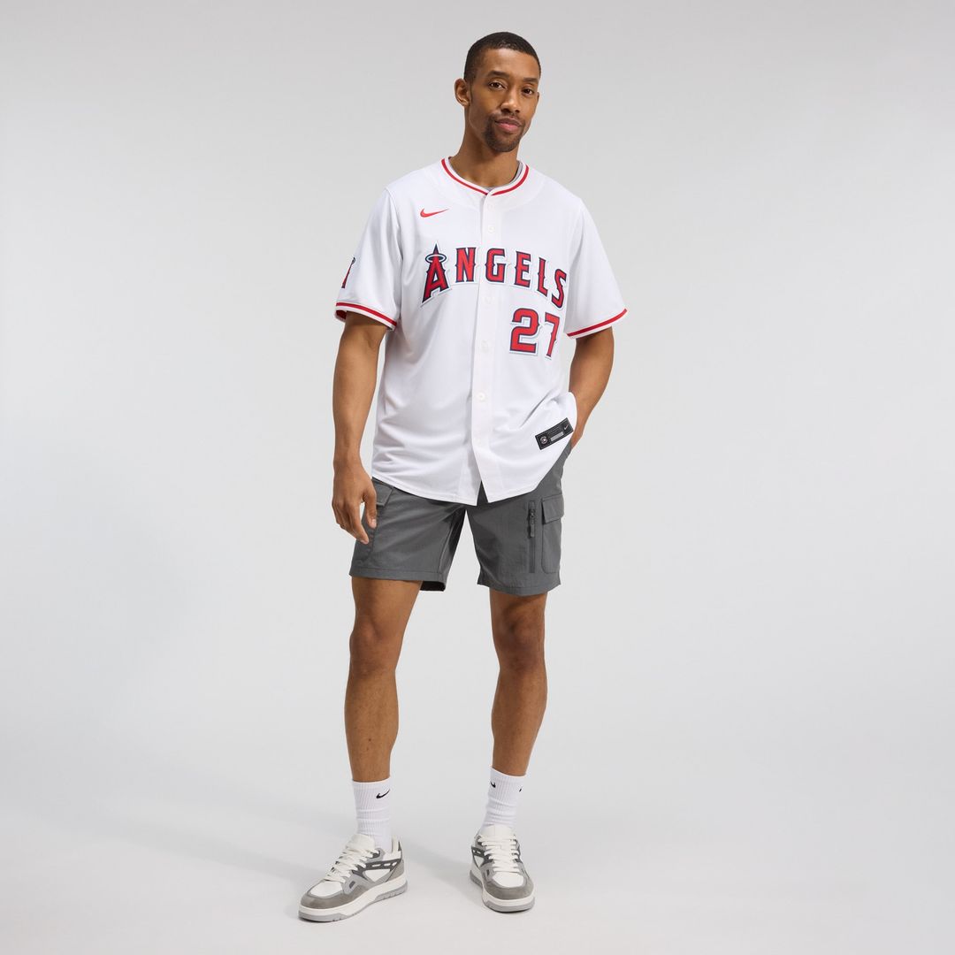 Los Angeles Angels Mike Trout Nike Alternate Limited Jersey - Red