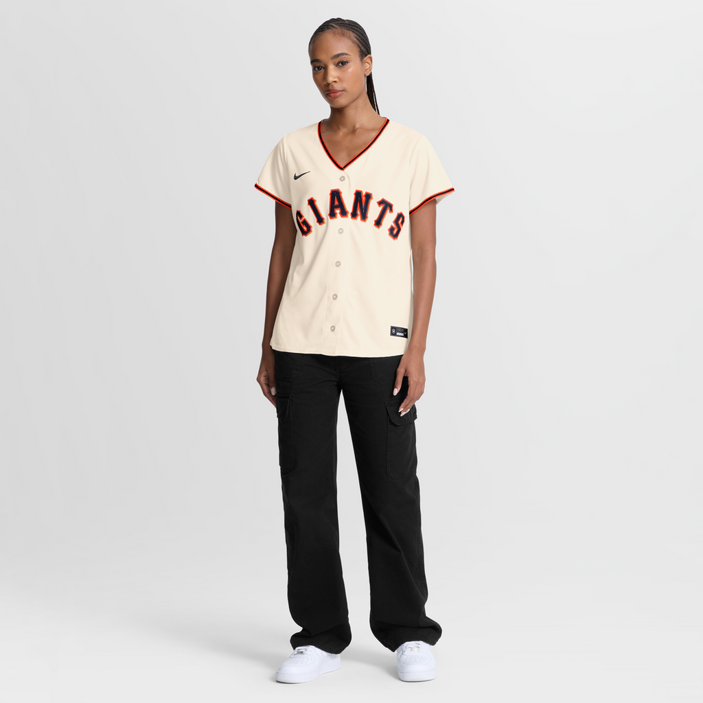 San Francisco Giants Bryce Eldridge Nike Women's Home Replica Jersey - Cream