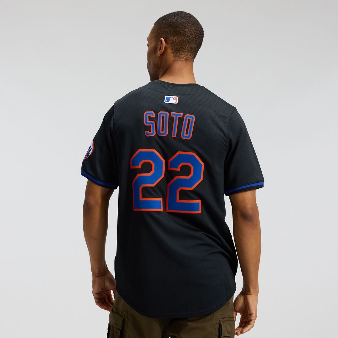 New York Mets Juan Soto Nike Road Limited Jersey - Gray