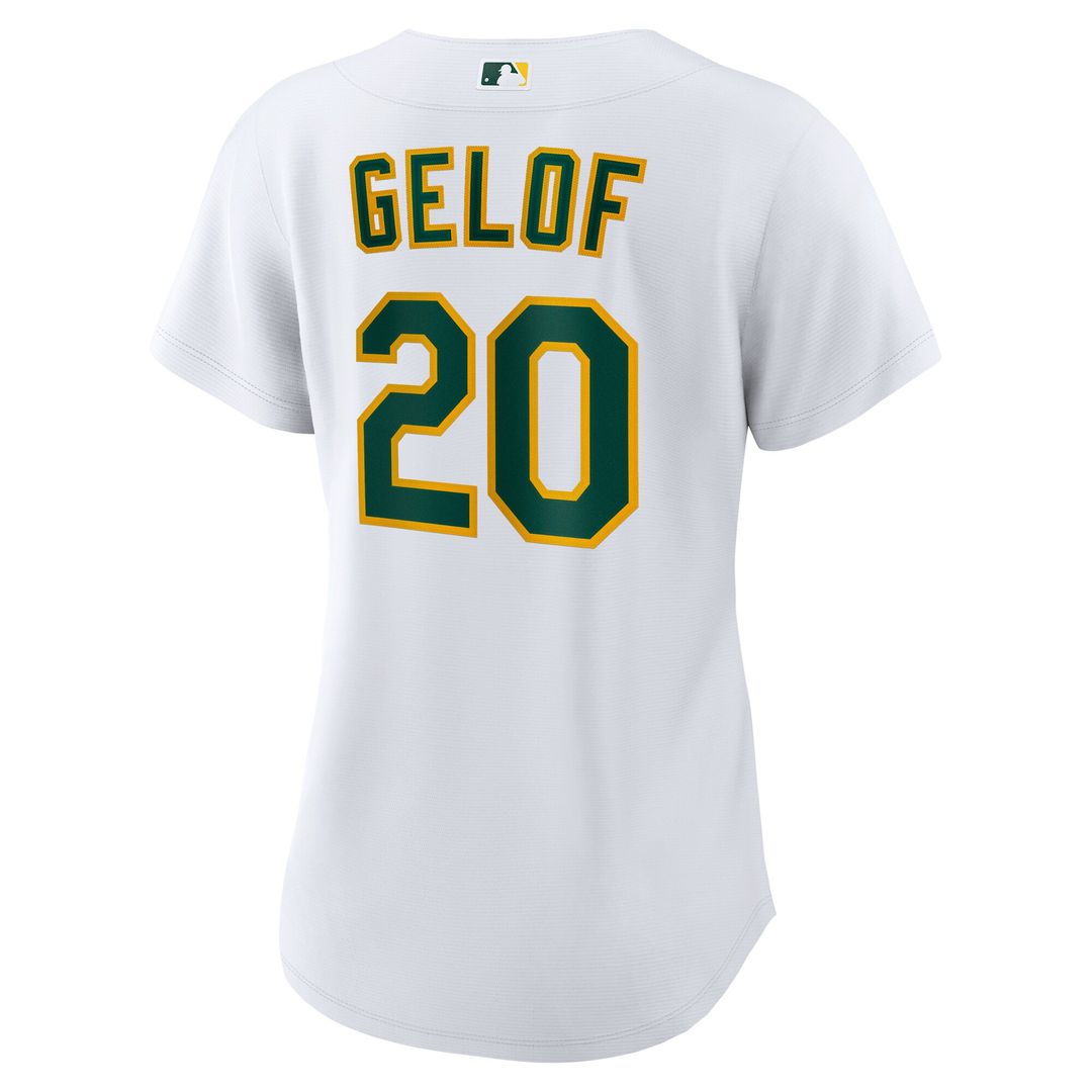 Athletics Zack Gelof Nike Women's Home Replica Jersey - White