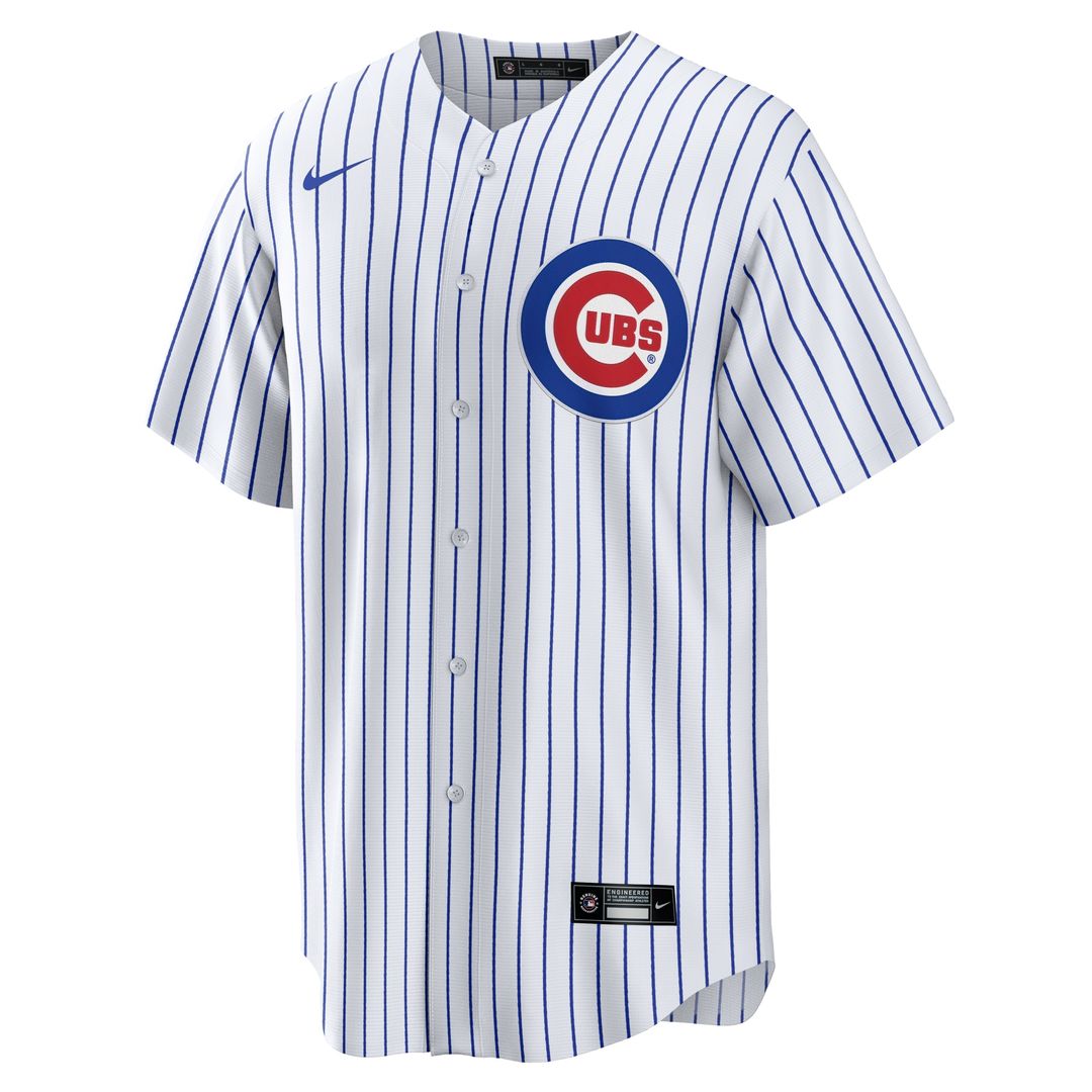 Chicago Cubs Dansby Swanson Nike Replica Jersey - White