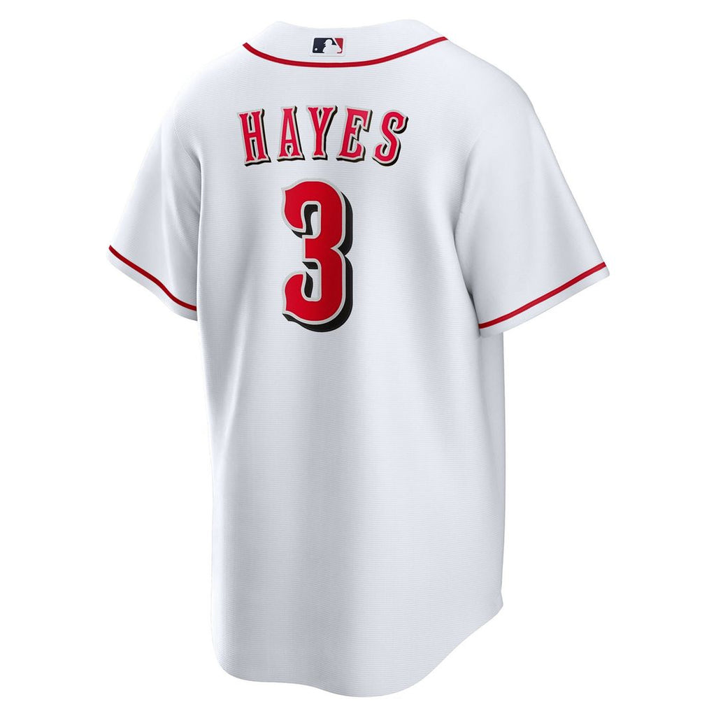 Cincinnati Reds Ke'Bryan Hayes Nike Home Replica Jersey - White