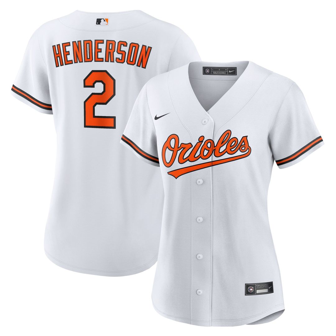 Baltimore Orioles Gunnar Henderson Nike Women's Replica Jersey - White