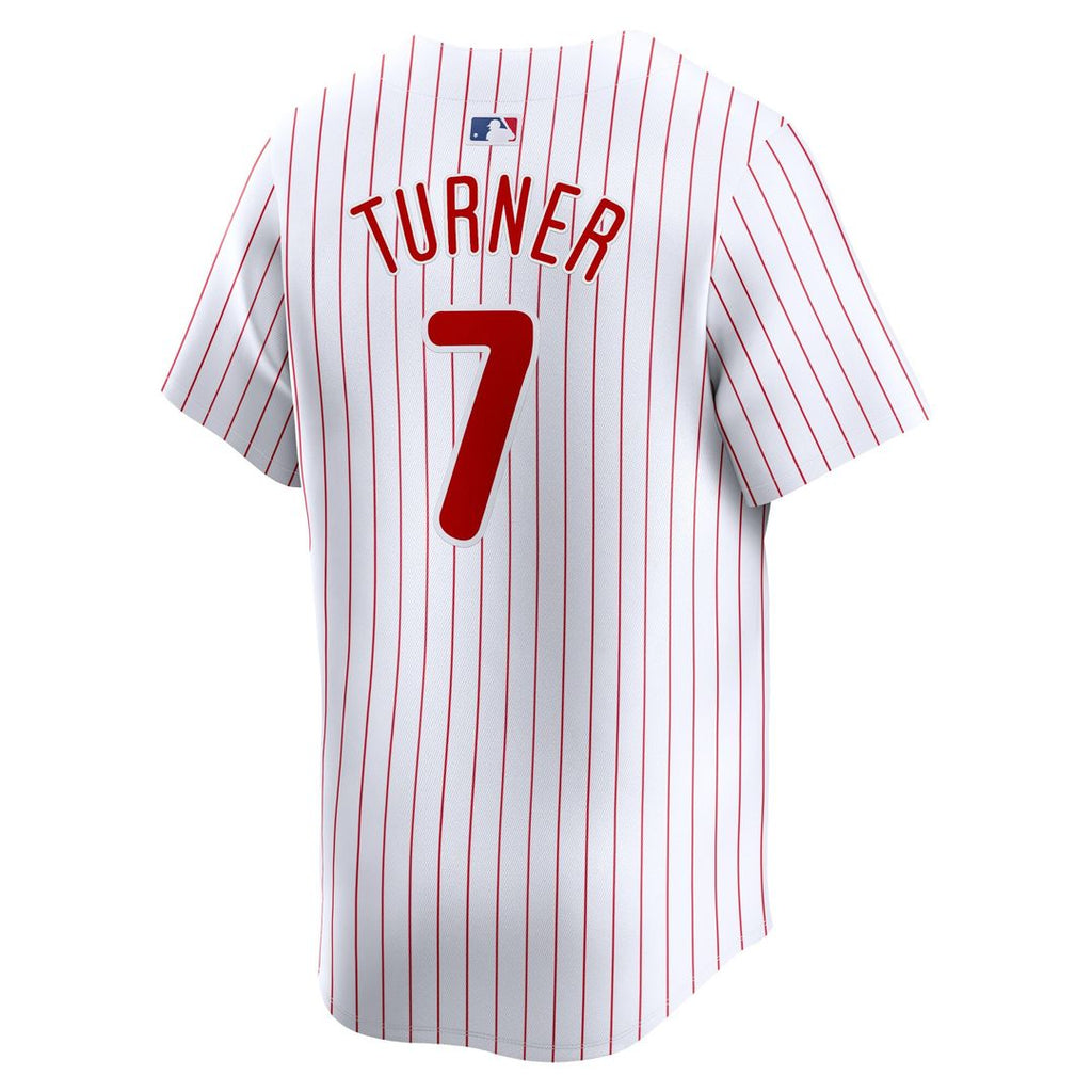 Philadelphia Phillies Trea Turner Nike Home Limited Jersey - White