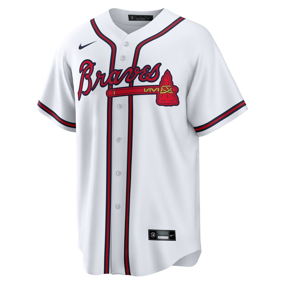 Atlanta Braves Ronald Acuna Jr. Nike Home Replica Player Name Jersey - White