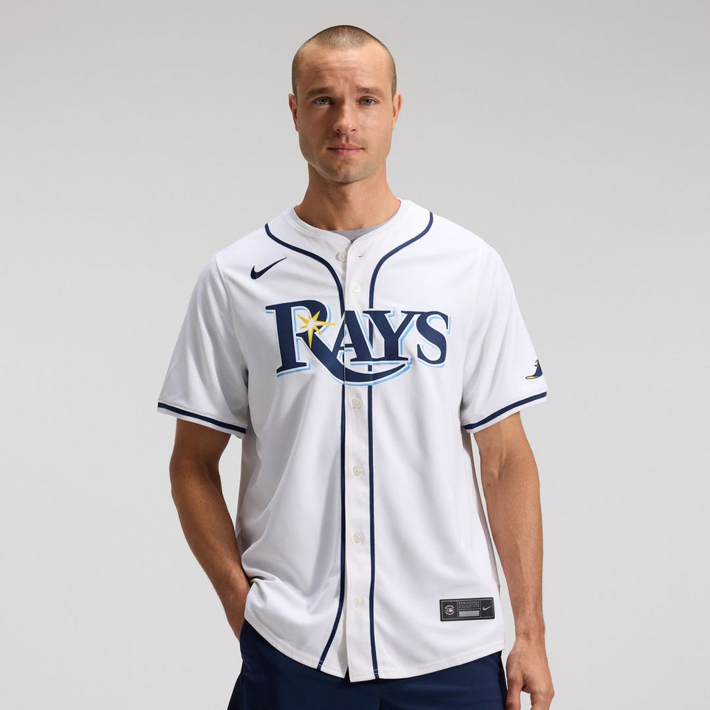 Tampa Bay Rays Yandy Diaz Nike Home Limited Jersey - White