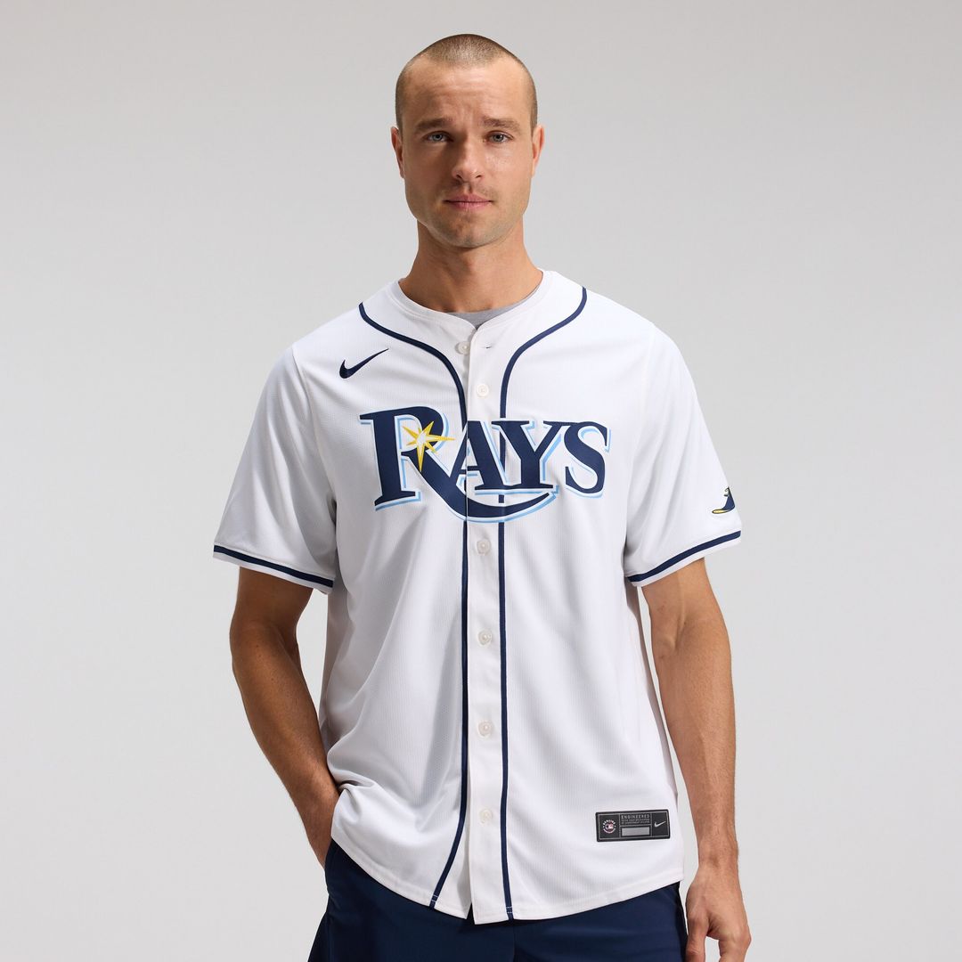Tampa Bay Rays Yandy Diaz Nike Home Limited Jersey - White