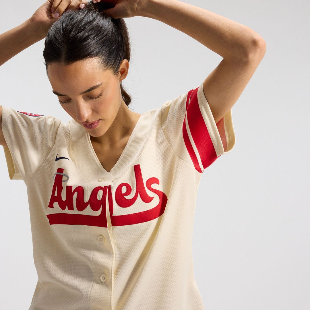 Los Angeles Angels Anthony Rendon Nike Women's City Connect Replica Jersey - Cream