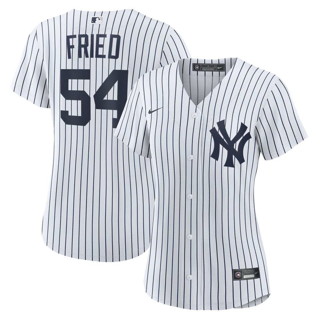 New York Yankees Max Fried Nike Women's Home Replica Jersey - White