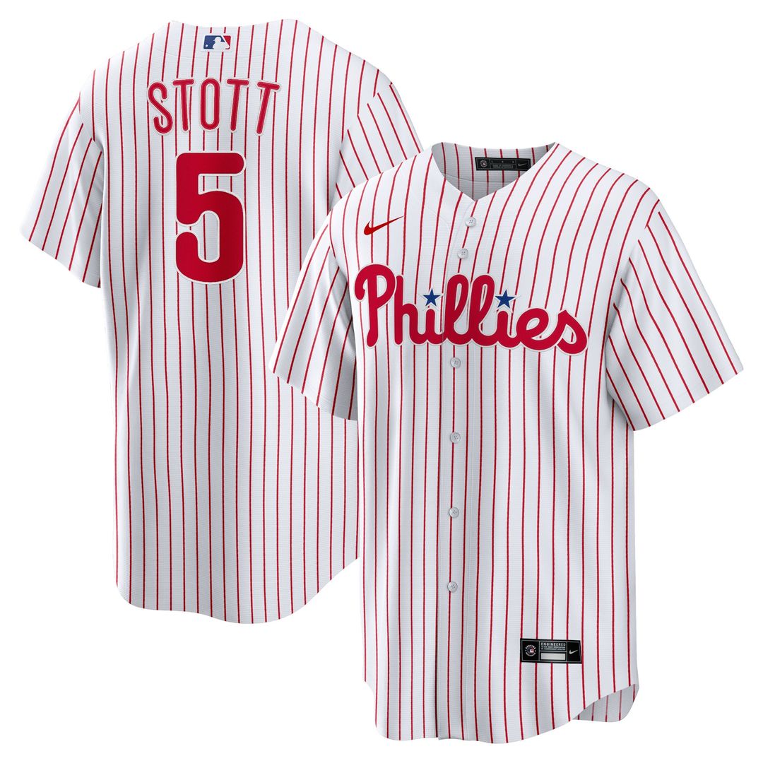 Philadelphia Phillies Bryson Stott Nike Replica Jersey - White