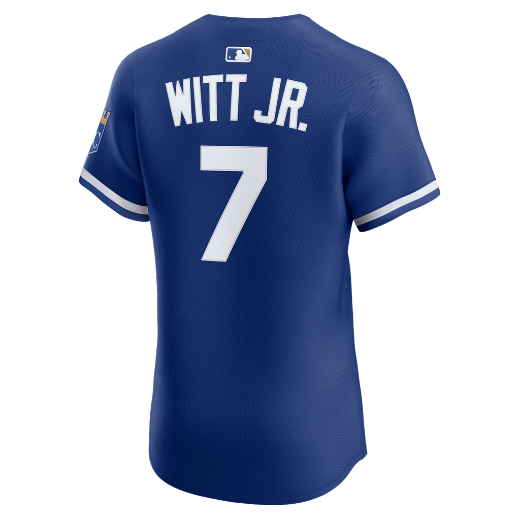 Kansas City Royals Bobby Witt Jr. Nike Alternate 2 Elite Jersey - Royal