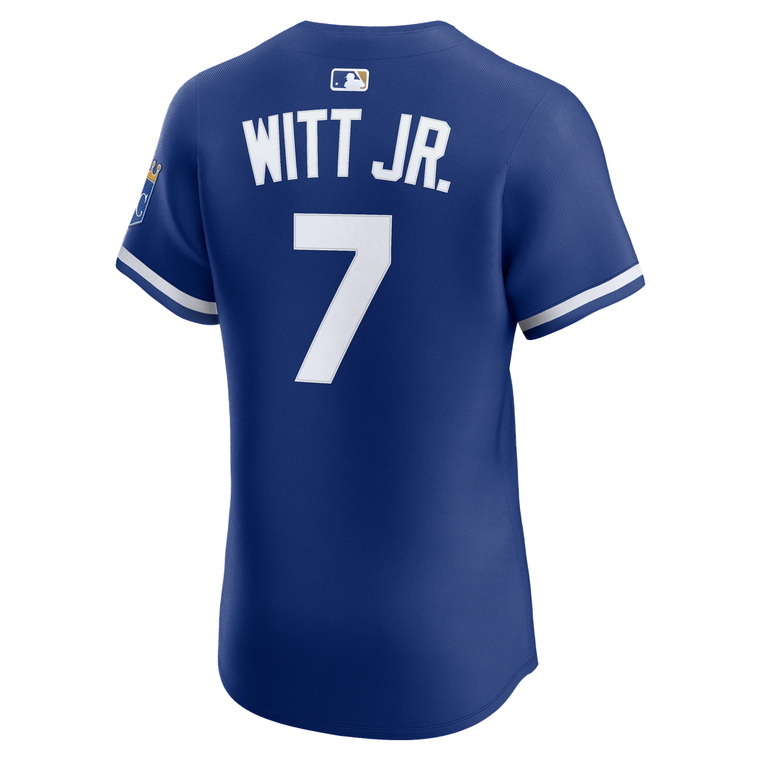 Kansas City Royals Bobby Witt Jr. Nike Alternate 2 Elite Jersey - Royal