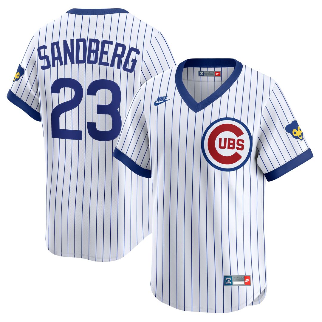 Chicago Cubs Ryne Sandberg Nike Throwback Cooperstown Limited Jersey - Royal
