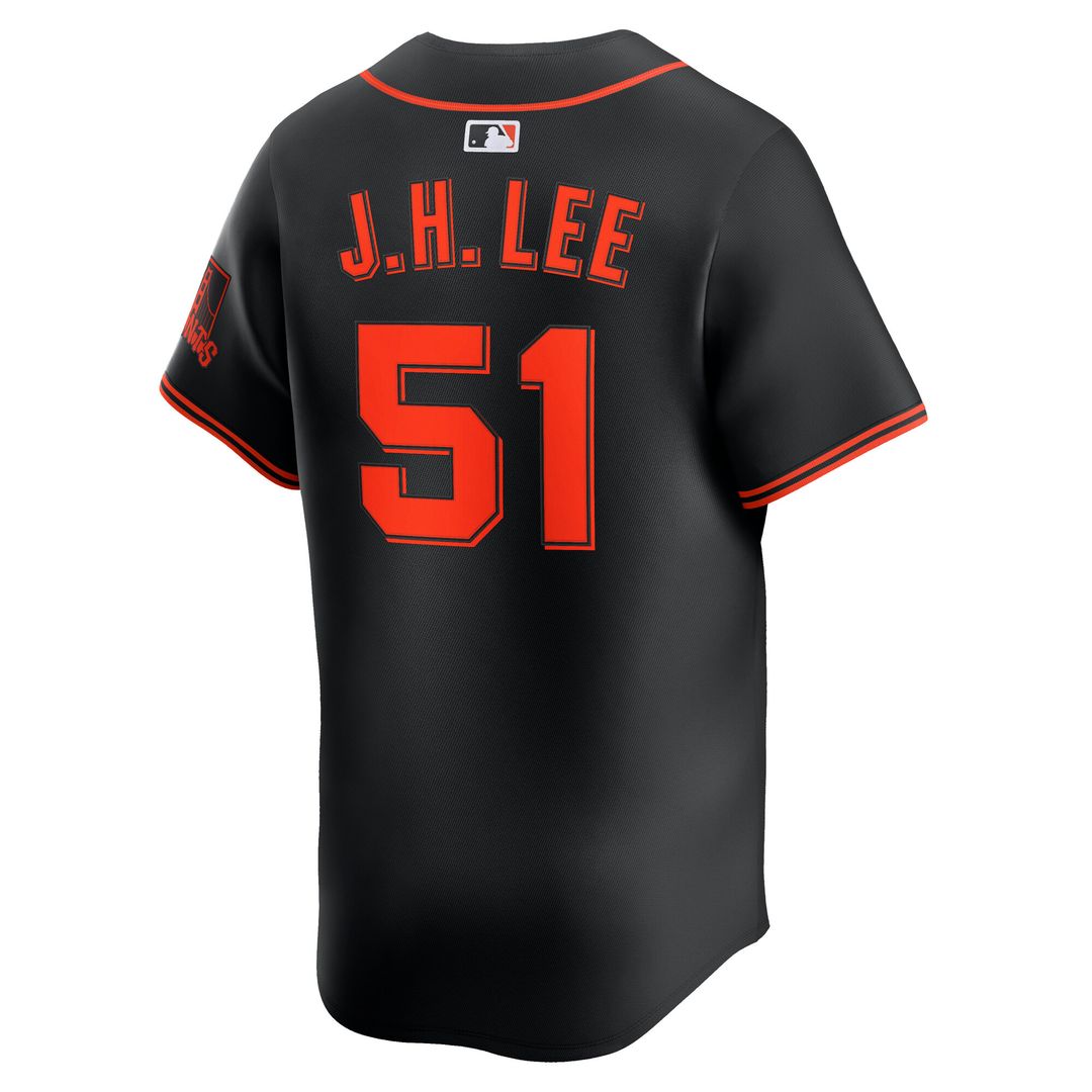 San Francisco Giants Jung Hoo Lee Nike Home Limited Jersey - Cream