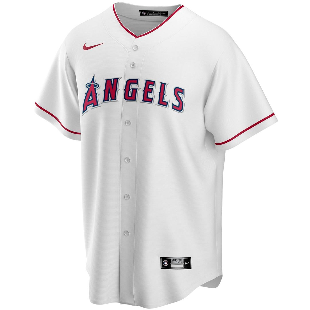 Los Angeles Angels Mike Trout Nike Youth Alternate Replica Jersey - White