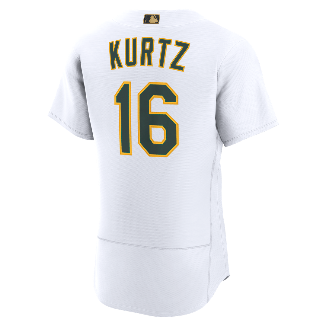 Athletics Nick Kurtz Nike MLB Awards Authentic Jersey - White