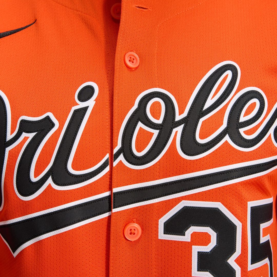 Baltimore Orioles Adley Rutschman Nike 2nd Alternate Limited Jersey - Orange