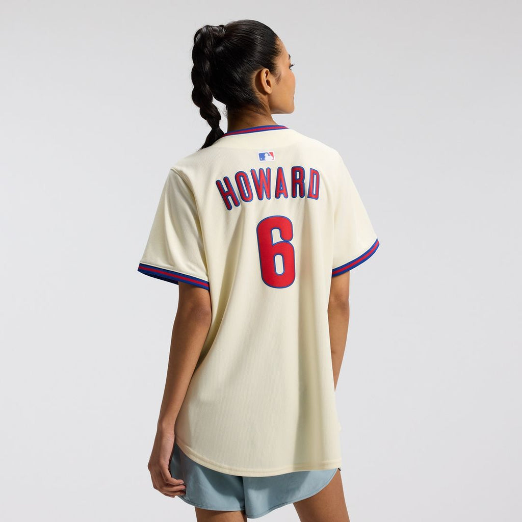 Philadelphia Phillies Ryan Howard Nike Women's Alternate 2 Limited Jersey - Cream