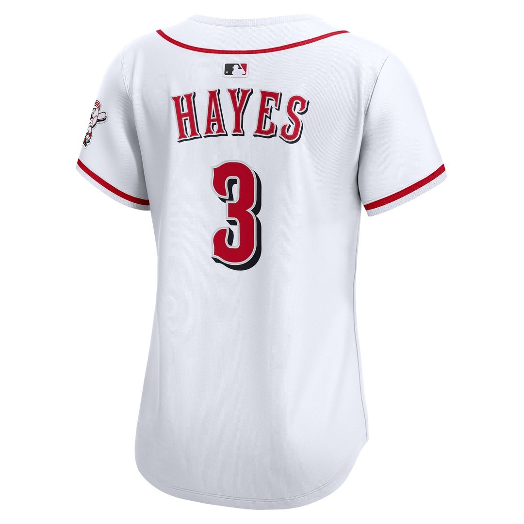 Cincinnati Reds Ke'Bryan Hayes Nike Women's Home Limited Jersey - White
